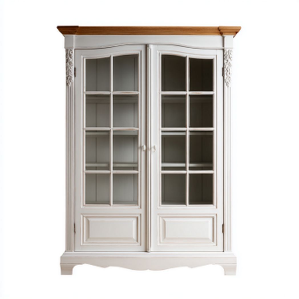 Witryna do przechowywania w jadalni z płyty MDF i szkła - 90 x 40 x 190